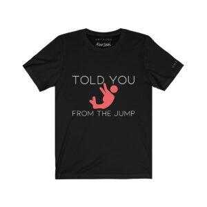 JUMP Unisex Jersey Short Sleeve Tee