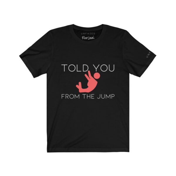 JUMP Unisex Jersey Short Sleeve Tee