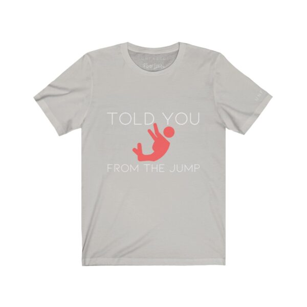 JUMP Unisex Jersey Short Sleeve Tee - Image 3