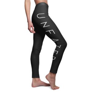 UNFAZED Women's Cut & Sew Casual Leggings